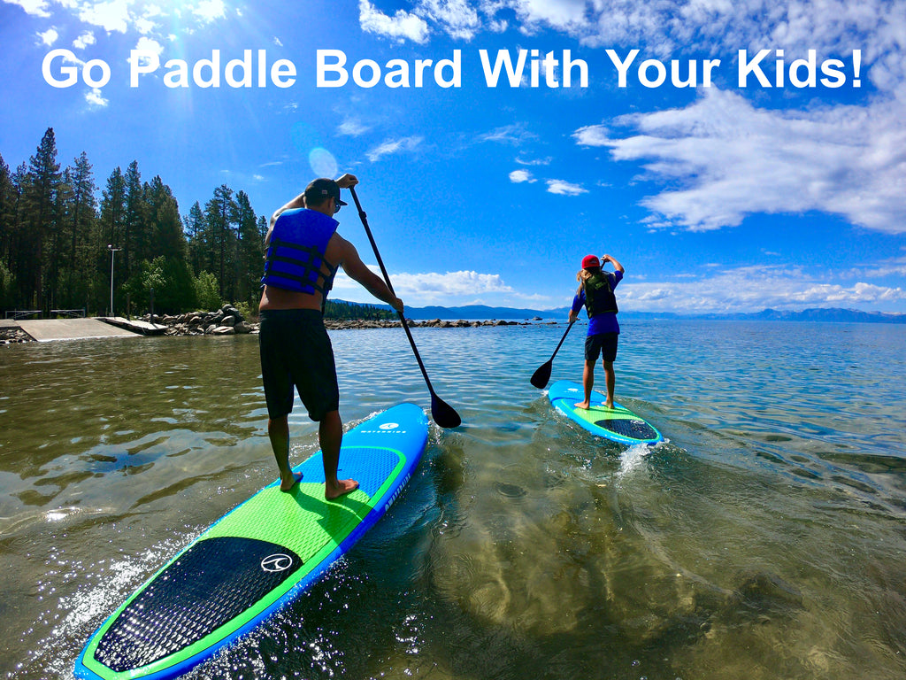 Ways To Go Stand Up Paddle Board With Kids