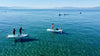 sup on lake tahoe california with the best inflatable paddle board in the industry the waterkids mantaray. Inflatable Paddle Board 4 Person Family SUP