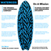 waterkids the original all kids surfboard company.  the 5'6 ft reef surfboard for kids built in soft top foam material great for beginners and learning how to surf