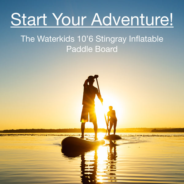 10'6 'STINGRAY' Inflatable Paddle Board – Waterkids Surfboards