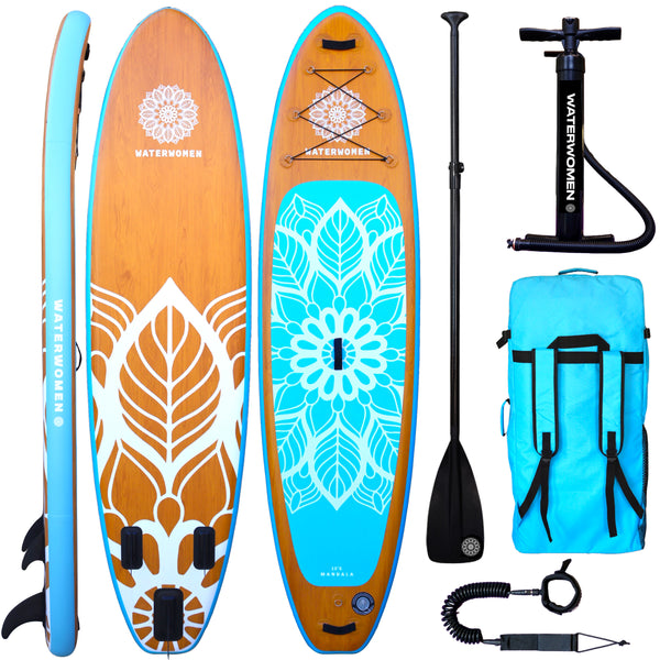 womens paddle board. inflatable paddle board for women