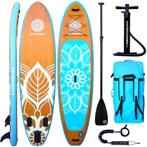 womens paddle board. inflatable paddle board for women