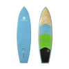 youth touring paddle board. 9'6 bamboo tahoe sup for kids and children.