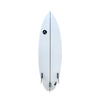 5ft Kids Shortboard Surfboard bottom graphics.  Koa surfboard for kids fiberglass high performance ideal for surfing waves 