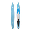 carbon fiber kids race sup paddle board for youth size paddlers. 12'6 length with dugout