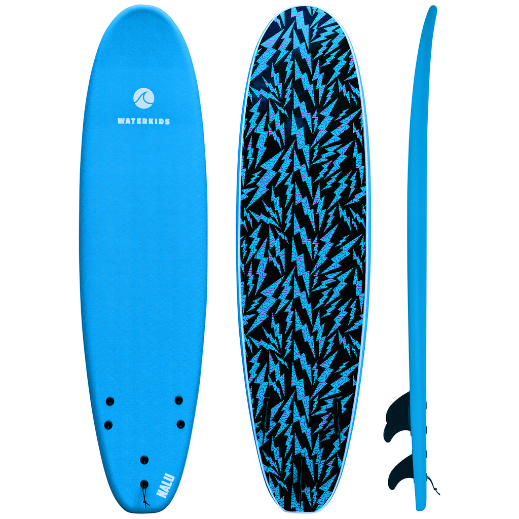 7ft Kids Longboard - Blue – Waterkids Surfboards