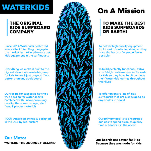 Kids Surfboard 7ft WAVE – Waterkids Surfboards